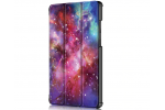 Чехол-обложка футляр MyPads для Lenovo Tab M7 TB-7305i/x тонкий с магнитной застежкой необычный с красивым рисунком тематика Звездное небо