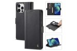 Кожаный книжка чехол LCIMEEKE / MyPads для Apple iPhone 14 Pro Max (Эпл Айфон 14 Про Макс)