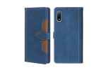 Чехол-книжка MyPads для Sony Xperia Ace II / Сони Xperia Ace II,узор в сочетании с другим цветом (синий)
