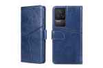 Чехол-книжка MyPads для
 Xiaomi Redmi K50 / K50 Pro / Сяоми Редми Ноте K50 Про (сапфир)