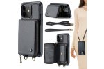 Кожаный чехол MyPads для Apple iPhone 11 (Эпл Айфон 11) с ремешком и RFID-блокировкой, держателем для карт и подставкой
