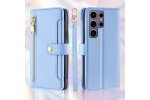 Чехол-книжка MyPads для Samsung Galaxy S24 Ultra, синий