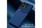 Чехол MyPads из деловой кожи для Honor X8A (Хонор X8A) с магнитным автомобильным держателем