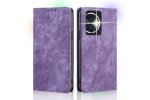 Чехол-книжка MyPads для Honor 100 5G, противоударный, фиолетовый