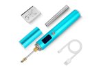Мощный USB-паяльник с быстрым нагревом MyPads с LED-дисплеем Tip-C